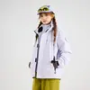 Conjunto de Chaqueta 3 en 1 Luotuo para Mujeres y Hombres, Chaqueta Impermeable y Cálida para Senderismo al Aire Libre, Personalizable