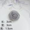 Tecido Feito à Mão Acessórios de Rosa DIY Material Seersucker Acessórios de Florzinhas Acessórios de Cabelo Acessórios de Roupa