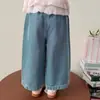 Jeans para Niña Primavera y Otoño 2026 Nueva Moda Infantil de Otoño Casual de Pierna Recta para Bebés Niñas
