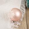 Bolas navideñas exquisitas de diseño creativo, venta al por mayor, suministros de decoración navideña, decoración de lugar, bolas de regalo para fiestas.