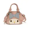 Nova Mini Coelho Desenho Animado Laço Estilo Pai-Filho Infantil Acessórios Bolsa de Mão Tote Transversal Pequena Bolsa Feminina