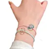 Cuerda de Mano de Amor de Color Dulce de Verano Pulsera para Novia Dopamina Pulsera de Alto Valor de Nicho para Mujer Pulsera Versátil
