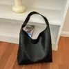 Bolso tote de patrón tejido para mujer, nueva colección 2026, estilo retro, gran capacidad, bolso de hombro versátil, irradia un ambiente sofisticado y elegante, adecuado para el uso diario y para ir al trabajo