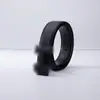 Cinturón Casual Nuevo de Cuero Liso Transfronterizo para Hombre, Cinturón de Piel de Vaca de Alta Gama con Hebilla en H y Letras, Estilo Versátil y de Moda para Hombre