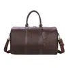 Nueva Bolsa de Viaje de Gran Capacidad Bolso Casual para Viajes Cortos Bolso Cruzado de Hombro Tejido a Cuadros de Moda para Hombre Bolsa de Fitness