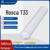 Elemento filtrante para purificador de água traseiro com interface de rosca T33 elemento filtrante de carvão ativado de casca de coco fabricante de elemento filtrante para purificador de água doméstico lote