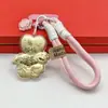 Moda Versátil Hazte Rico Inmediatamente Tesoro Princesa Por Favor Hazte Rico Llavero Creativo Colgante para Bolso Artículo de Moda