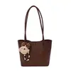 2026 Nuevo Estilo Bolso de Mano Tejido Simple Diseño de Nicho Bolso de Mano de Moda Versátil Bolso Cruzado Casual Bolso de Mujer