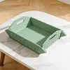 Caja de Almacenamiento Plegable Multifuncional con Base Magnética de Silicona Aislante, Manteles Individuales Espesos, Esterilla para Cazuelas, Tabla de Cortar Plegable para Exteriores
