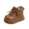 Zapatos de Algodón para Niños Pequeños Invierno Niños Más Terciopelo Suela Suave Zapatos Primeros Pasos Niña de Un Año Botas de Nieve Zapatos para Bebés Zapatos de Bebé