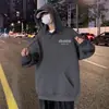 Sudadera con Estampado de Letras Otoño 2026 para Hombres y Mujeres, Estilo Hip-Hop Americano, Sudadera Casual de Moda Compuesta de Algodón Chino