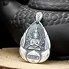 Pingente Benming Buddha Prata Pura 999 Prata Esterlina Masculina Zodiacal Feminino Pingente Amuleto Retro Pingente