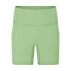 Novo Naked Sense No Embarrasment Line Yoga Shorts Dupla Face Scrub Tight Sports Fitness Calças de Três Pontos para Mulheres DK067