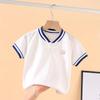 Camiseta de Verano para Niños Camisa Polo para Hombre Camisa de Manga Corta para Bebé Guapo Ropa de Dibujos Animados Lel para Niños Ropa Infantil a la Moda