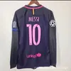 Ventas Directas de Fábrica de Camisetas de Fútbol Deportivas Retro de Manga Larga del Manchester United y Barcelona de Local y Visitante Transfronterizas con Diseños Impresos al por Mayor