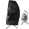 Silla Colgante de Ratán Protector Solar Cubierta Antipolvo Impermeable Cubierta Villa Patio Balcón Interior Exterior Cesta Colgante Plegable Ratán