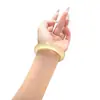 Mismo Estilo Xiaohongshu Pulsera Auténtica de Jade Color Dorado Champán Pulsera de Jade Tipo Hielo Alto para Mujer Espuma de Agua Tipo Hielo de Jade Regalo Calcedonia