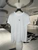 Yuran 26 Modelo Nuevo de Principios de Primavera Sudadera de Algodón Tencel Hilo Siro Teñido a Mano Cuello Redondo Diamante Estrella Camisa de Manga Corta