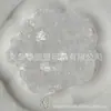50-100 gramas de bloco de construção de pétala de seis folhas, enchimento de bola feito à mão, slime transparente de cor sólida, materiais para artesanato para transmissão ao vivo