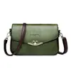 Bolso de Hombro para Mujeres de Mediana Edad Bolso Cruzado de Cuero Genuino Nuevo 2025 para Mujer Bolso de Mujer Gran Capacidad Versátil Bolso para Mamá Bolso de Hombro Pequeño