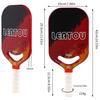 Raquete de Pickleball T700 com Quadro Prensado a Quente Sem Limites Fibra de Carbono Fosca Prensada a Quente Peça Única Raquete de Pickleball