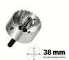 Machado de Máquina Métrica HSS 6542, Macho de Corte de Rosca de Alta Dureza para Aço Carbono Ferro Cobre Máquina de Perfuração Ferramenta