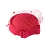 Sombrero de Malla Francés Moda Europea y Americana Boina de Lana para Banquete Sombrero de Banda Femenina para Actuación Sombrero de Azafata Venta al por Mayor