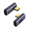 Al por mayor transfronterizo TYPE-C tipo revolución adaptador hembra type-c 40GB codo función completa en forma de U adaptador OTG