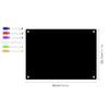TYU350 transfronteiriço tridimensional transparente acrílico plano semanal nota quadro de mensagens apagável quadro-negro adesivo magnético