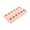 Estantería de almacenamiento con panel de clavijas de madera maciza para alicates, Estantería de almacenamiento de herramientas para bricolaje, Estantería de almacenamiento de madera al por mayor