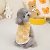 Ropa para Cachorros Ropa para Mascotas para Teddy, Bichón, Schnauzer, Bichón Frisé y Gatos, con Accesorio para Correa, Chaleco de Peluche de 24 Pulgadas