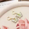 Brincos de Borboleta de Cristal Estilo Novo Primavera e Verão Pequenos Frescos Nicho Luxo Leve Design Versátil Brincos Brincos da Moda