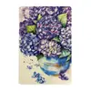 Retro americano planta de flor de hortênsia conhecimento de flores pintura em lata comércio exterior transfronteiriço bar sala de estar jardinagem pátio pintura decorativa
