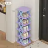 Sapateira de Entrada Multicamadas para Casa Simples Entrada Interior Dormitório Pequeno Estreito Armário de Sapatos Armazenamento de Sapatos Economizador de Espaço Pequeno
