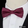 Gravata Borboleta Masculina Padrinho Noivo Vermelho Vinho Gravata Preta Camisa Social Vestido Casamento Vermelho Estilo Coreano Laço para Mulheres