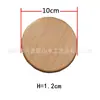 Posavasos Creativo de Madera Maciza Grabado de Logo Bandeja de Té Personalizada de Madera Soporte para Tazas Esterilla de Té Posavasos de Madera para Té Almohadilla Térmica Japonesa
