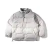 Roupas Vintage Yidao 2026 Inverno Novo Jaqueta de Algodão com Gola Alta em Cor Degradê Unissex Retrô Japonês Acolchoada Quente Jaqueta Puffer