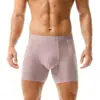 Comercio Exterior Europeo y Americano Transfronterizo Tallas Grandes Ropa Interior Masculina Modal Malla Sin Costuras Transpirable Antibacteriana Calzoncillos Bóxer para Hombre