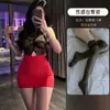 Camisón de cuello halter con ribete de encaje, vestido rojo calado, vestido negro sexy ajustado al cuerpo, atuendo para cita nocturna, ropa de dormir