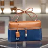 Bolsa para Lonchera Transfronteriza Piel Genuina Nicho Piel de Vaca Loro Bolso Cruzado Pequeño Cuadrado 2024 Nuevo Versátil Bolso de Hombro para Mujeres