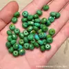 Turquesa Azul Turquesa Verde Colza Magnesita Cuentas Espaciadoras Cuentas de Ábaco Facetadas Accesorios para Pulseras de Joyería DIY