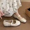 Zapatos planos Mary Jane de estilo francés, elegantes, que realzan la altura, con lazo, nueva colección otoño 2026 para mujer, versátiles y adecuados para el trabajo, zapatos estilo ballet