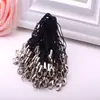 Directo de fábrica línea negra hebilla de langosta cuerda para teléfono móvil Yiwu cordón para colgar teléfono móvil cordón con gancho de langosta se puede comprar en colores mezclados