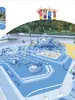 Venda Direta de Fábrica Parque de Escorregadores Grande para Jardim de Infância ao Ar Livre Equipamentos de Parque de Diversões Comunitário Instalação Escorregador Infantil ao Ar Livre
