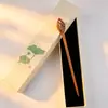 Caja de Regalo para Pasador de Ébano, Pasador de Estilo Chino Tradicional, Accesorio para el Cabello Hanfu, Accesorio de Moda, Adorno para el Cabello, Pasador para Recogido, Sensación de Alta Gama