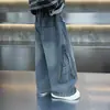 Ropa para niños para niños, pantalones de otoño, nuevo estilo primavera y otoño 2026, jeans elegantes para niños mayores, pantalones largos de otoño para niños