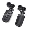 Pedales Plegables Modificados de Aleación de Aluminio para Motocicleta Adecuados para Harley Pedales de Soporte Universales de 28 mm a 32 mm