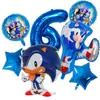 Venta Caliente Globo de Película de Aluminio Sónico Traje de Globo Forma de Dibujos Animados Globo de Cumpleaños Globo para Fiesta Infantil