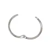 Anillos para Cortina de Ducha de Acero Inoxidable, Anillos Abiertos Ajustables a Prueba de Óxido, Anillos para Cortina de Ducha, Accesorios de Baño Anillos Giratorios Metálicos