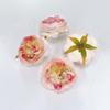 Cabeza de Rosa Simulada de 7 cm Pasador DIY Tocado Ropa Flor de Boda Pared de Flores Fiesta de Cumpleaños de Boda Accesorios para Fotos